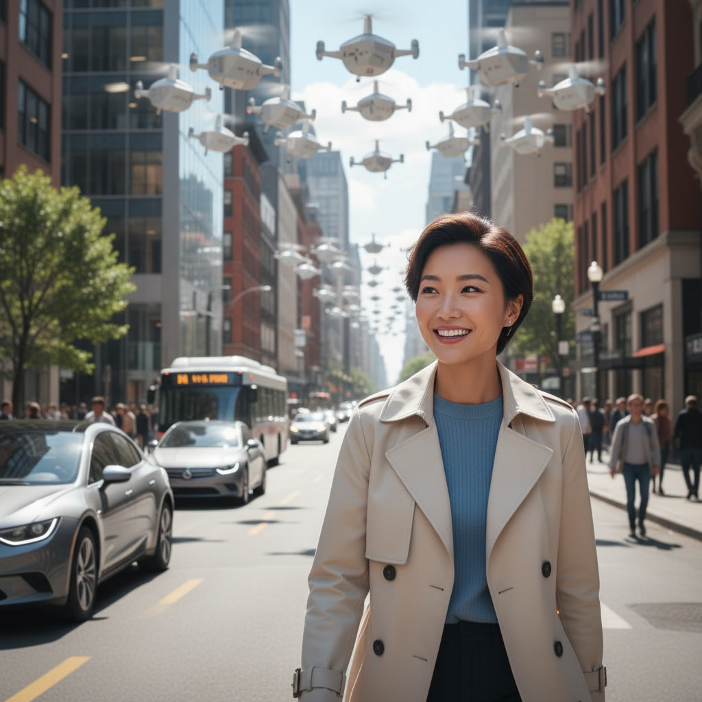Canopy in action on a busy street